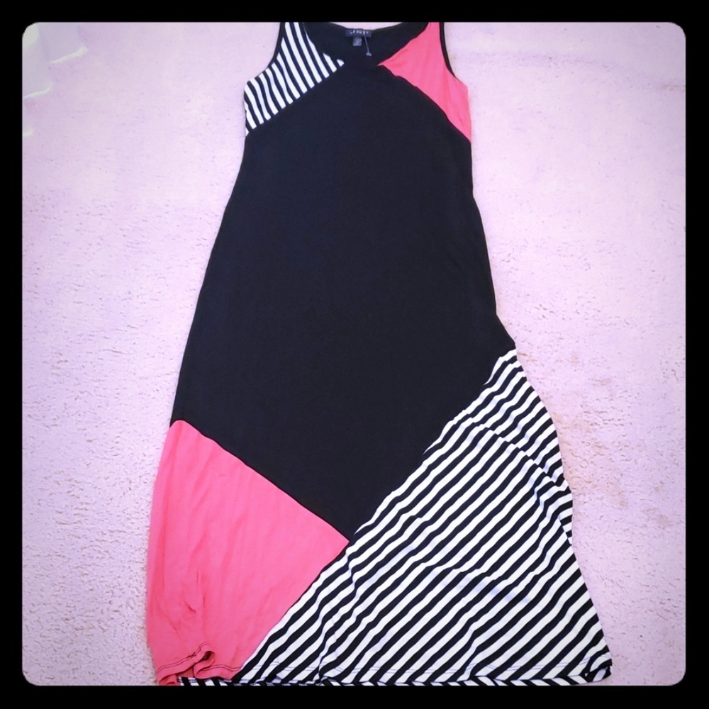 Women's multicolored maxi dress